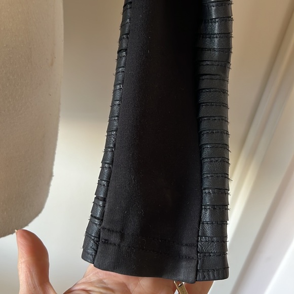 💕Marciano Black Leather Shayna Moto Jacket 2 EUC - Picture 6 of 12